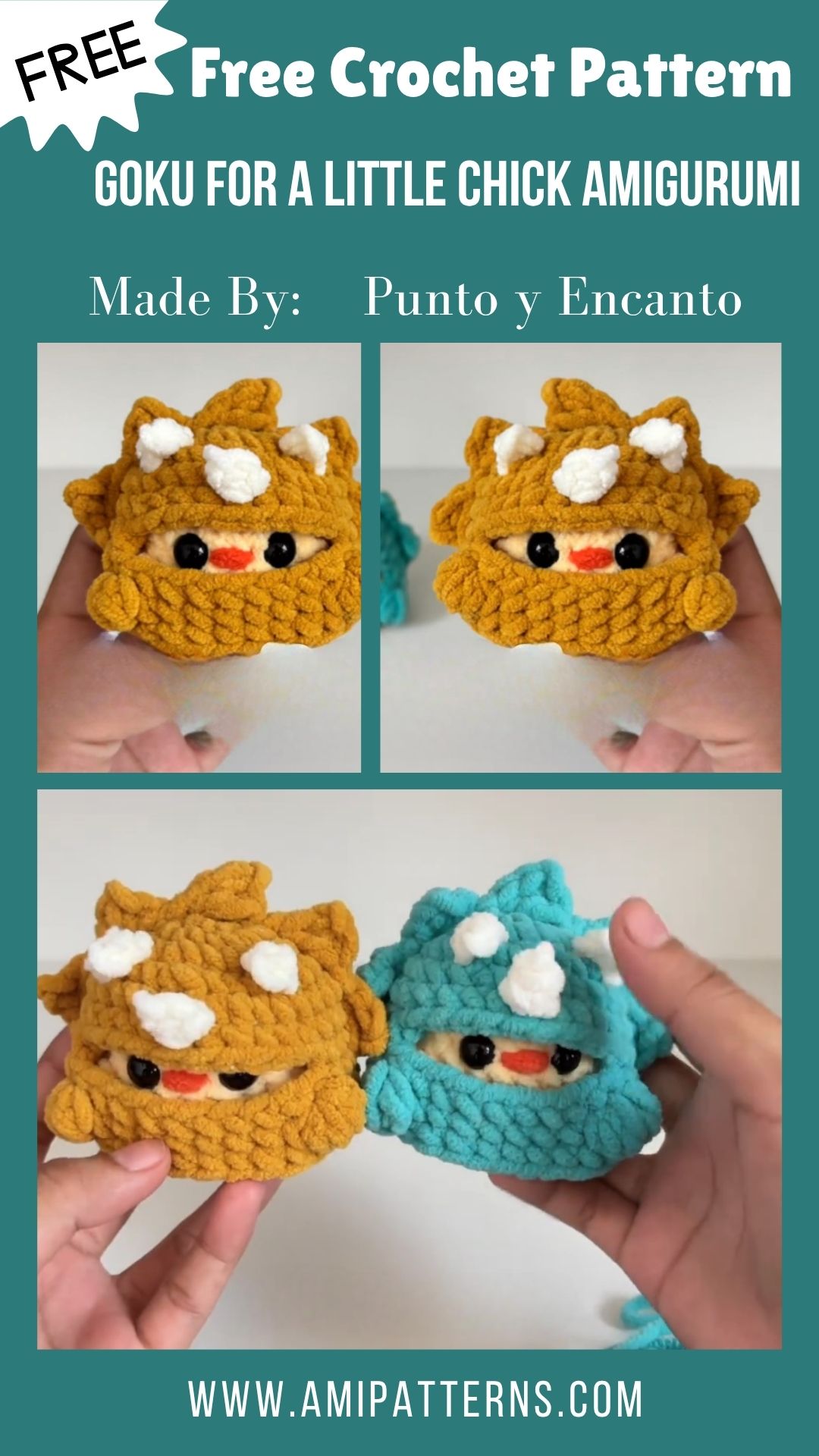 Precious Crochet Goku for a little Chick Amigurumi Pattern That Will Wow Everyone