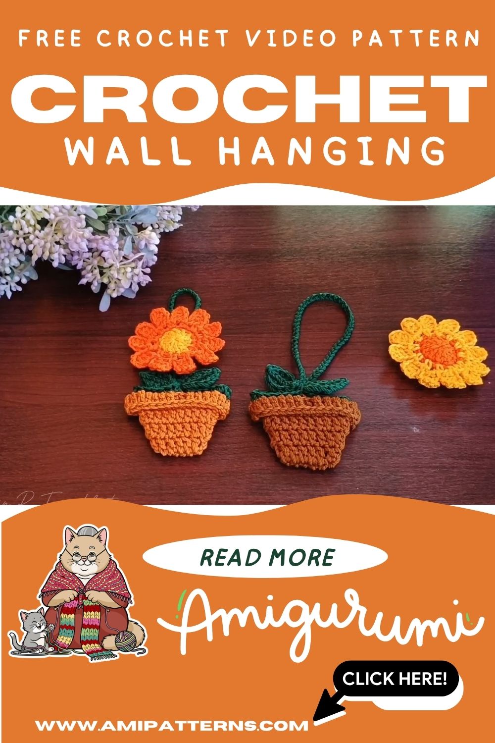 Crochet and Wall Hanging Keychain Charms Free Pattern You Will Want to Make Them