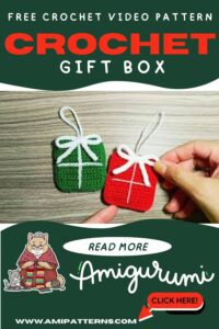 Hopeful Crochet Christmas Gift Box Free Pattern It Will Steal the Whole Holiday Show
