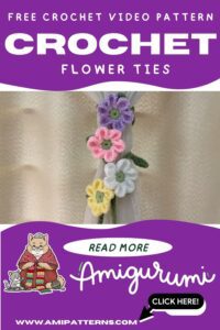 Free Crochet Flower Ties Let Your Curtains Bloom Garland Pattern Everyone Is Making