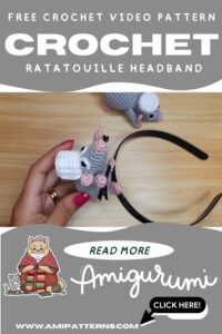 Sparkling Crochet Woven Ratatouille Headband Pattern for Cute Looks 