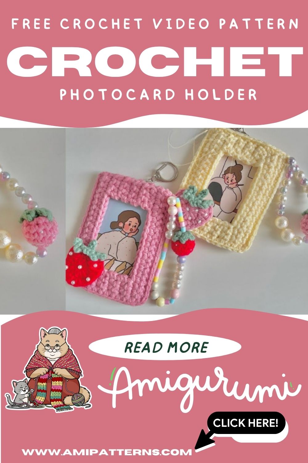 How To Crochet a Photocard Holder Pattern for Fashionable Looks