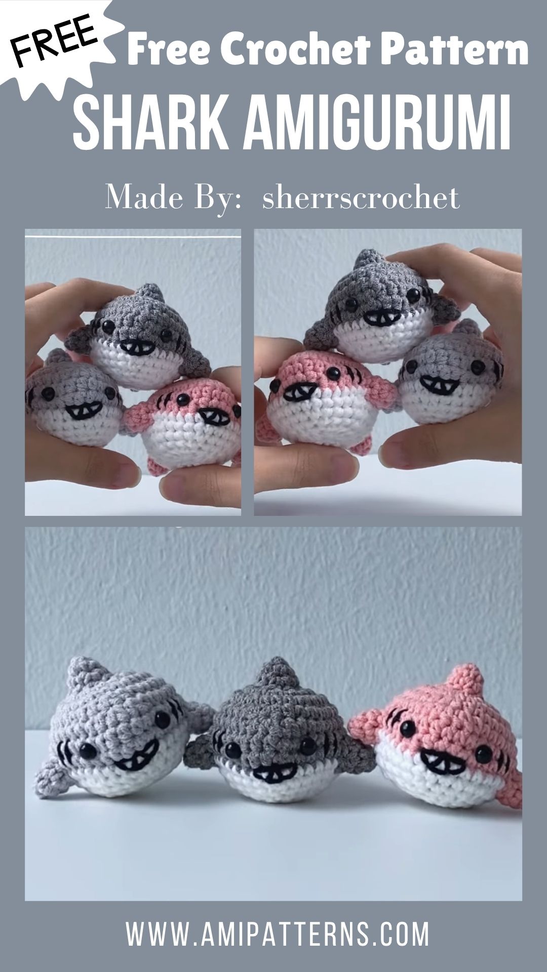 How to Crochet a Shark Amigurumi Pattern That Looks Adorable