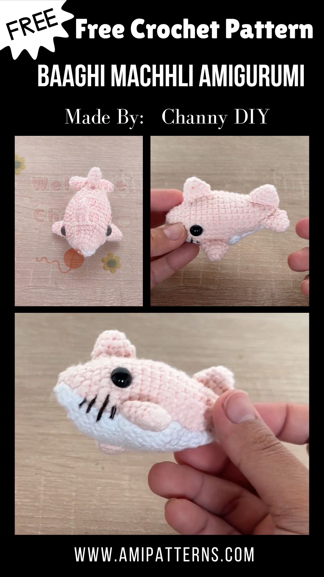 Unique Crochet Baaghi Machhli Amigurumi Pattern to Enhance Holiday Vibes