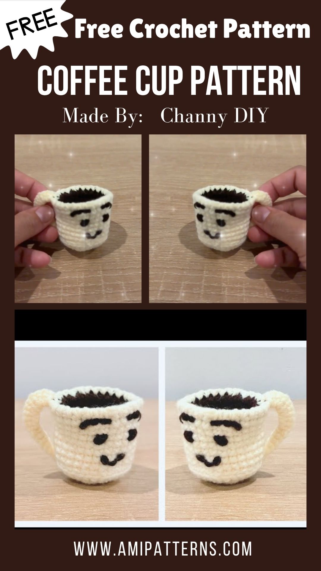 Harmonious Crochet Coffee Cup Pattern for Stylish Homes