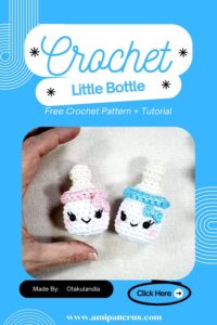 Polished Crochet A Little Bottle Full of Magic Free Kawaii Pattern