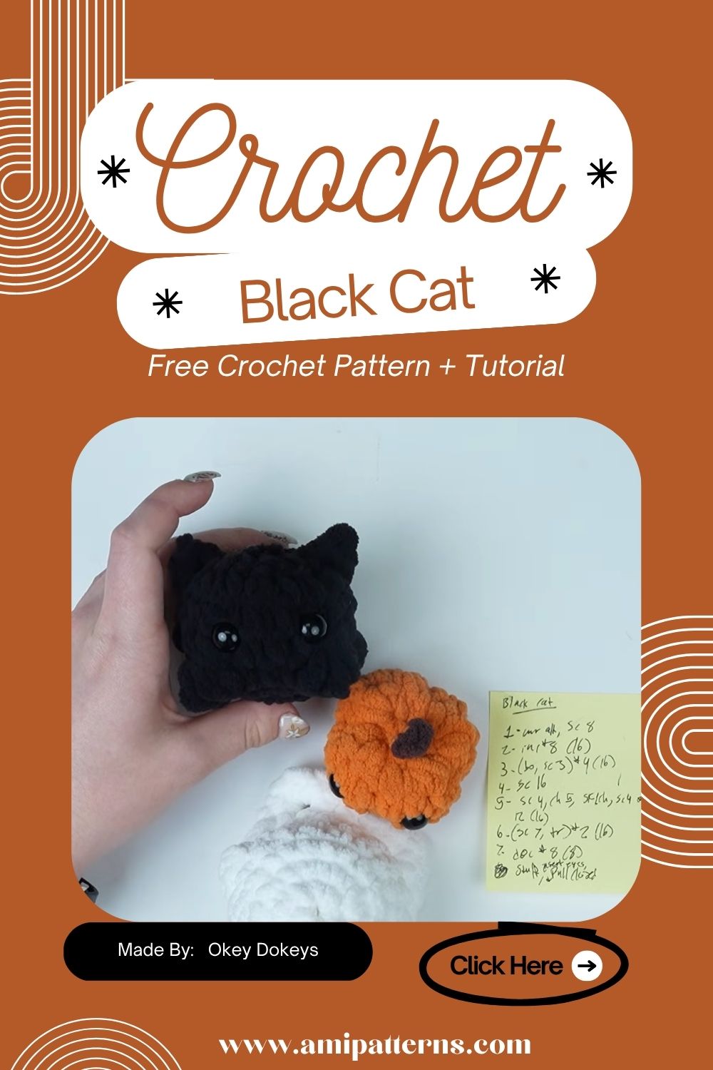 How to Crochet a Mini Black Cat Amigurumi Pattern for Lovely Finishes