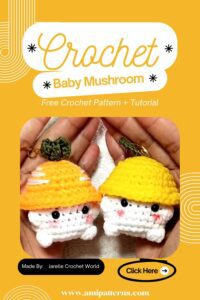 Polished Crochet Baby Mushroom Keychain Free Amigurumi Pattern Is Going Viral Get the