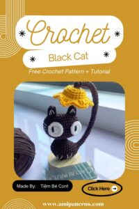 Tender Crochet Black Cat Street Lamp Amigurumi Pattern for a Fresh Look