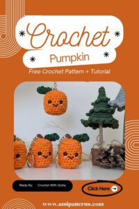 Crochet Pumpkin Marshmallow Keychain Amigurumi Pattern for Soft Toy Lovers