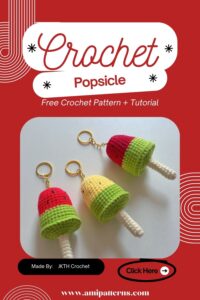 Fabulous Crochet Watermelon Popsicle Keychain Pattern for Instant Style