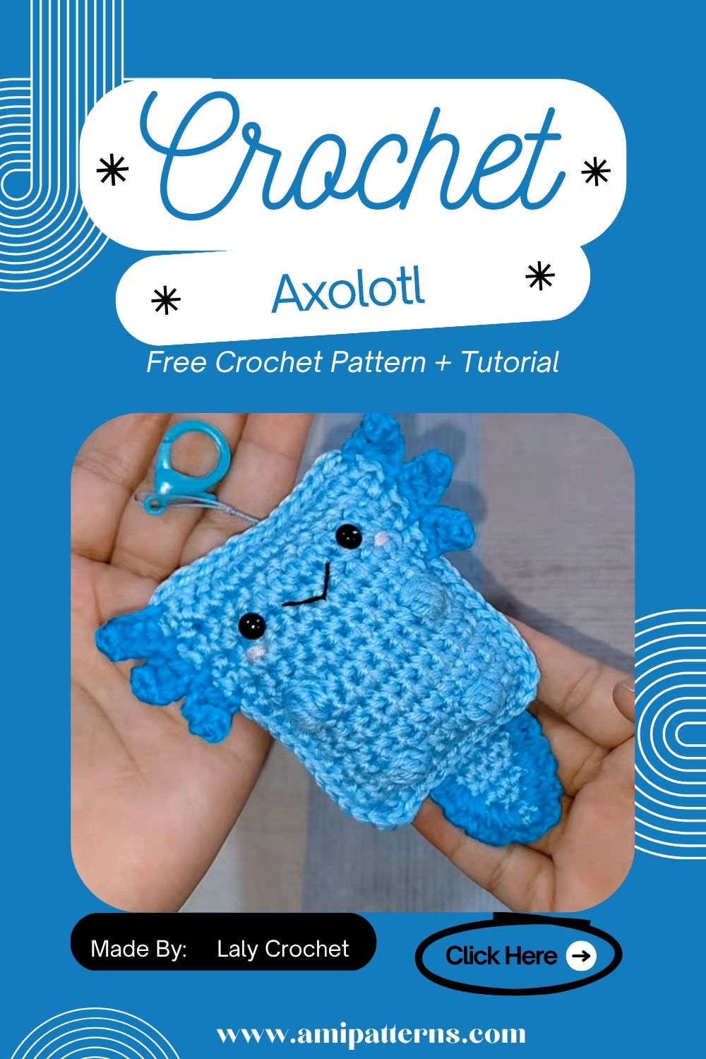 Gorgeous Crochet Kawaii Axolotl Amigurumi Pattern for Unique Creations