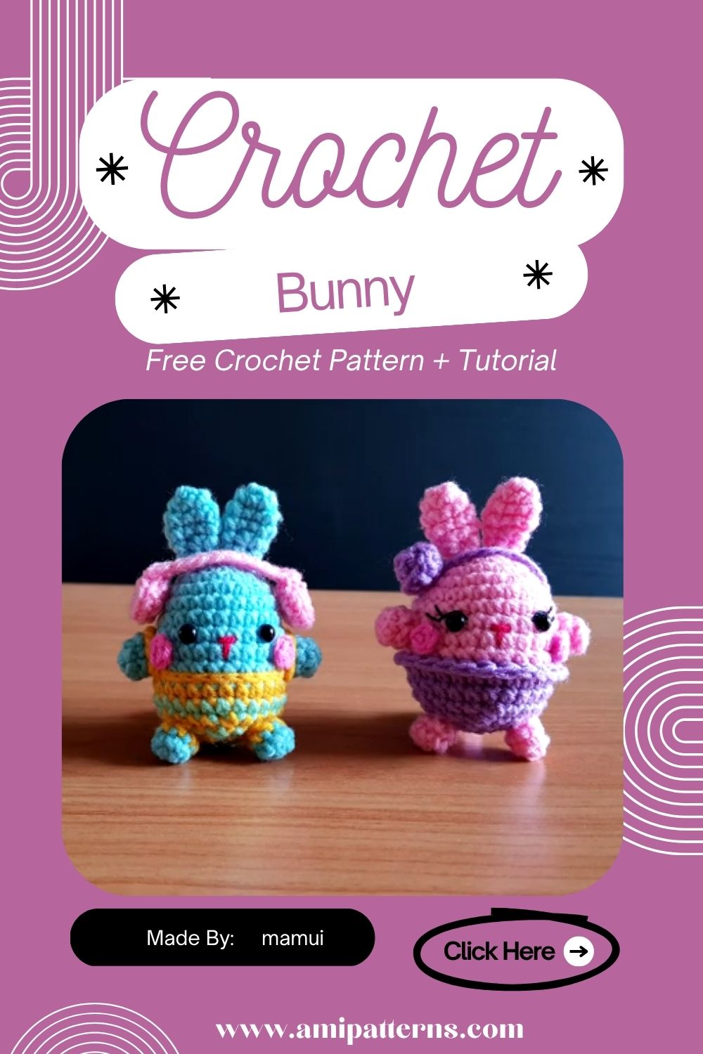 Polished Crochet Easter Bunny Amigurumi Pattern for a Cute Display