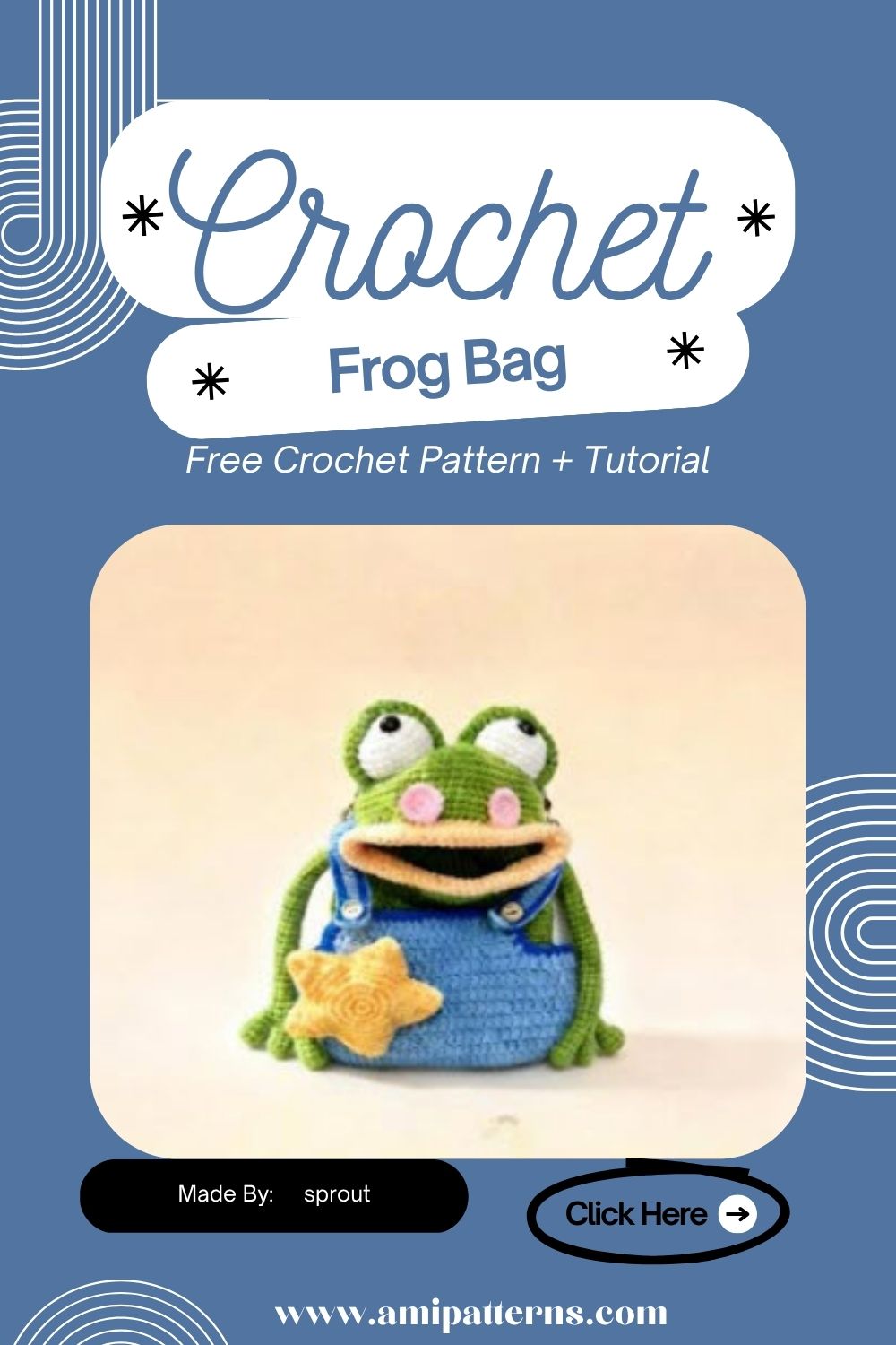 Fabulous Crochet Frog Bag Free Pattern You'll Absolutely Love