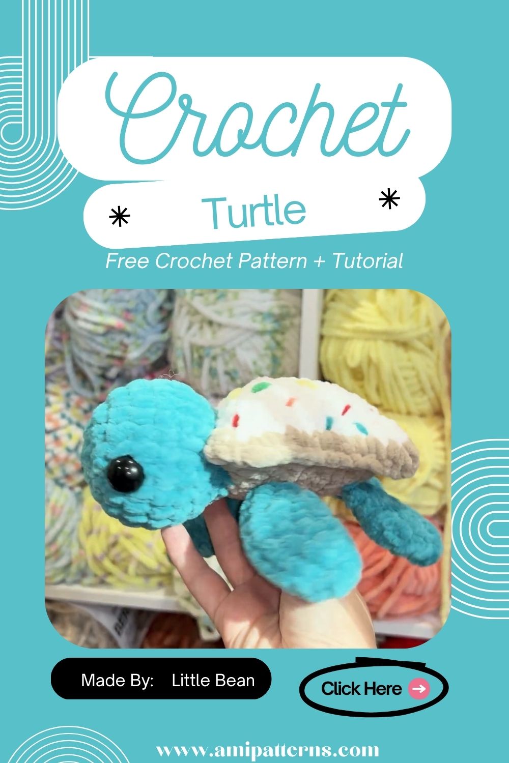 How to Crochet a Pop-Tart Turtle Amigurumi Pattern for Whimsical Decor
