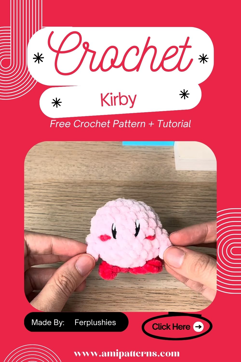 How to Crochet a Mini Kirby Amigurumi Pattern to Wow Your Friends