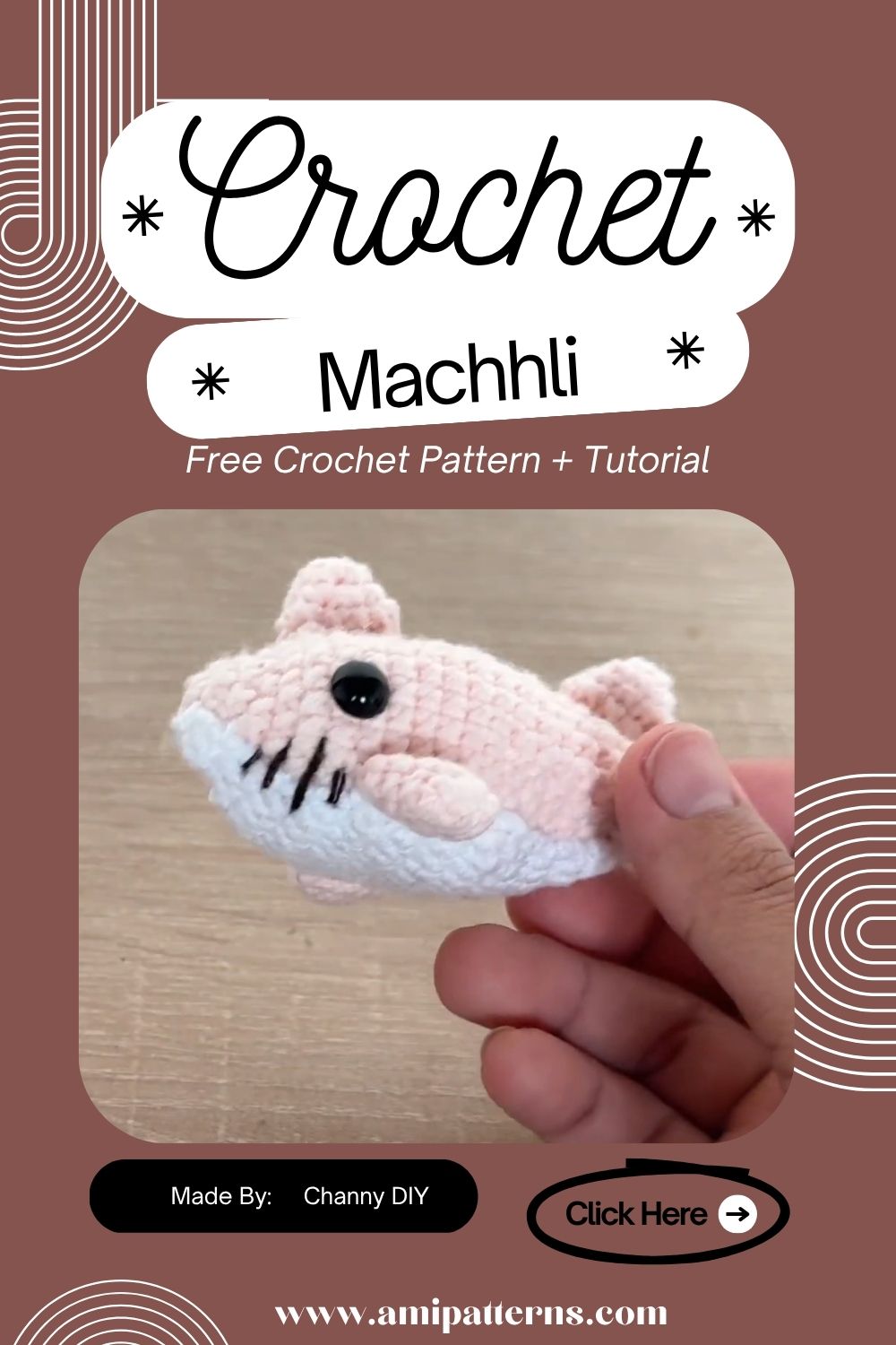 Unique Crochet Baaghi Machhli Amigurumi Pattern to Enhance Holiday Vibes