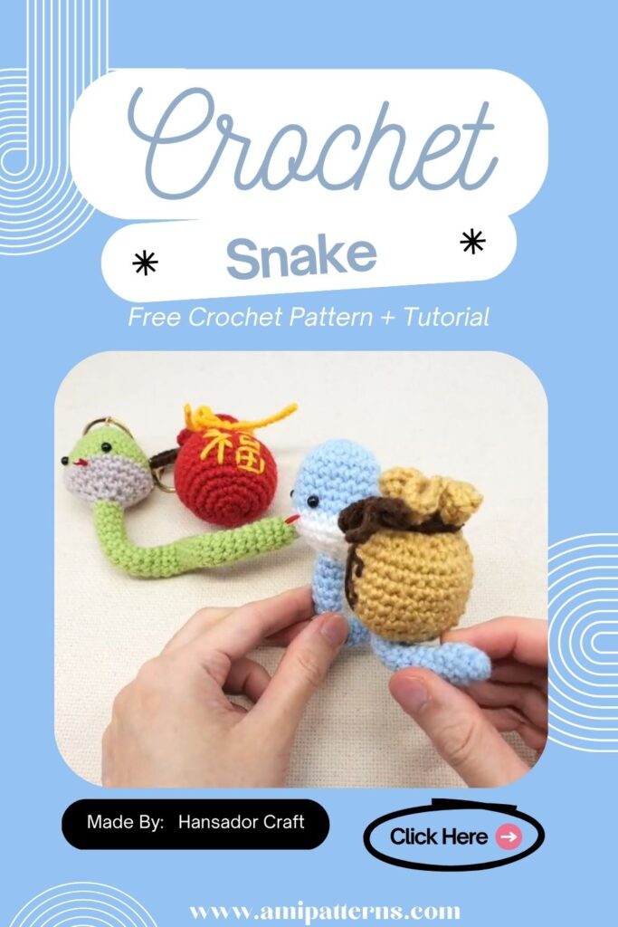 Mesmerising Crochet a Snake Amigurumi Pattern for Cute Details