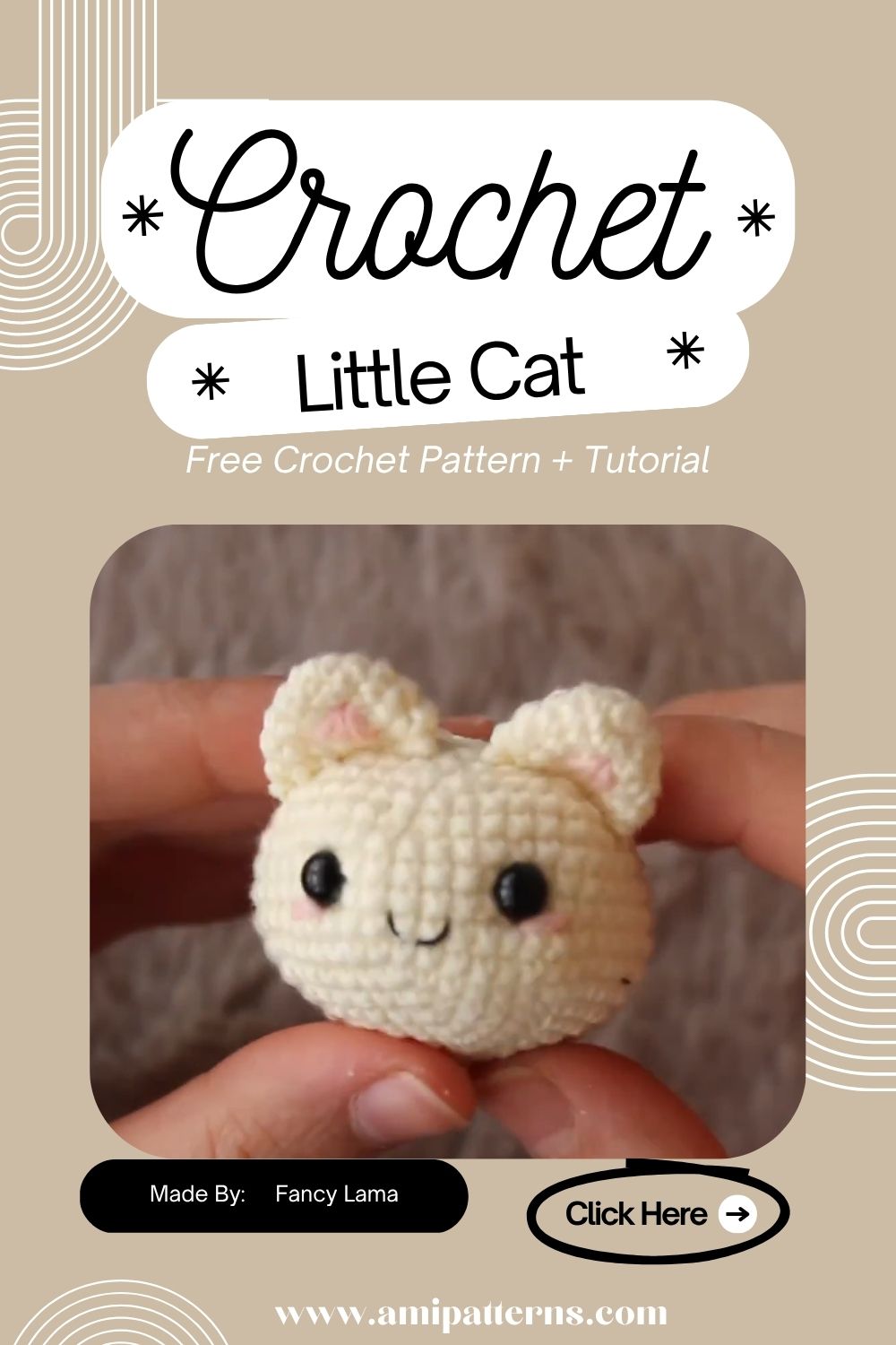 How to Crochet a Little Cat Keychain Amigurumi Pattern That Steals the Show