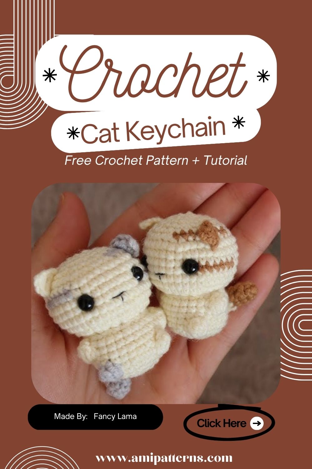  Precious Crochet Cat Keychain Amigurumi Pattern for Collectors 