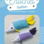 Classy Crochet Sailfish Free Ocean Family Amigurumi Pattern You Will Absolutely Adore