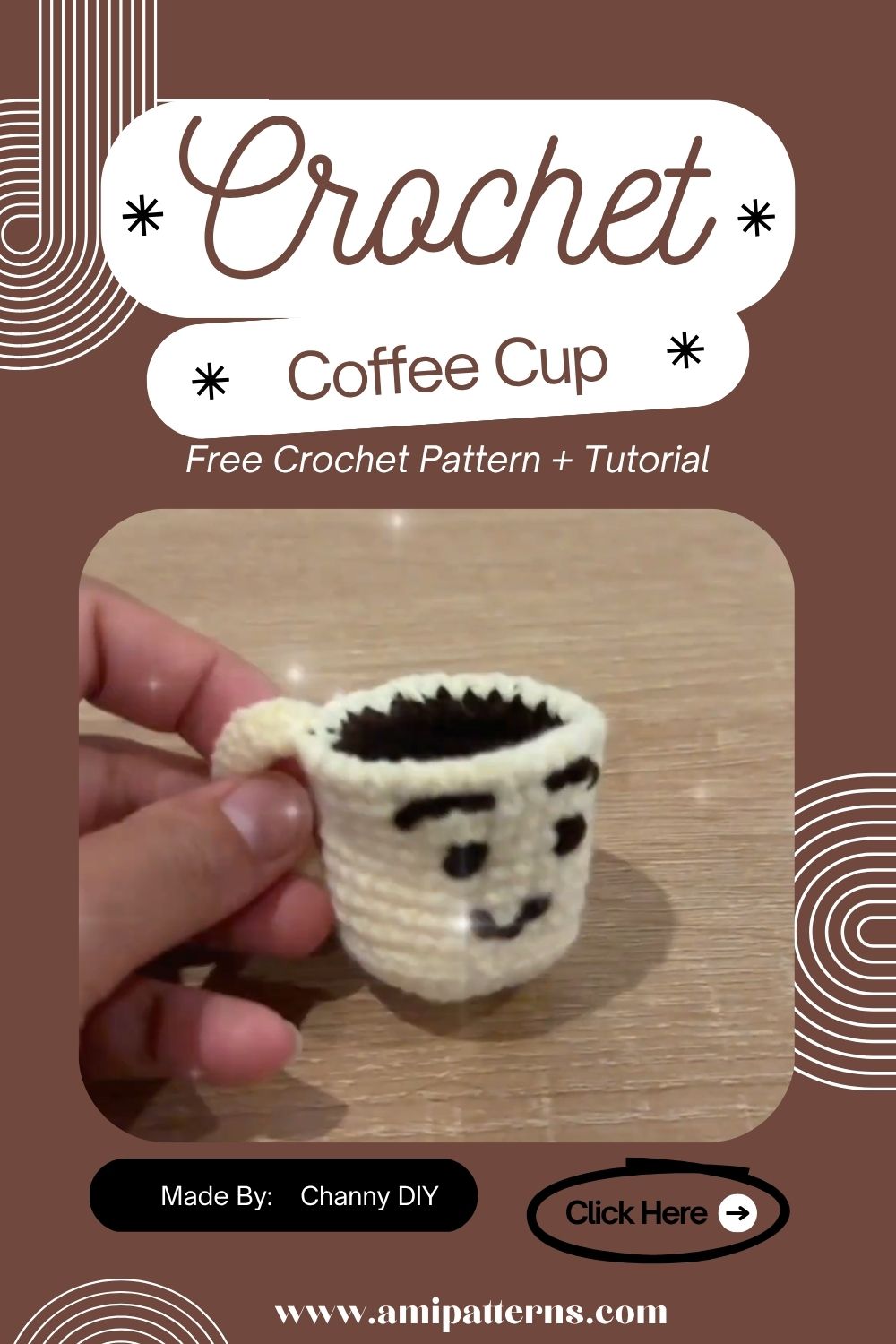 Harmonious Crochet Coffee Cup Pattern for Stylish Homes