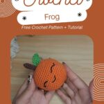 Brilliant Crochet Orange Amigurumi Pattern for Autumn Looks