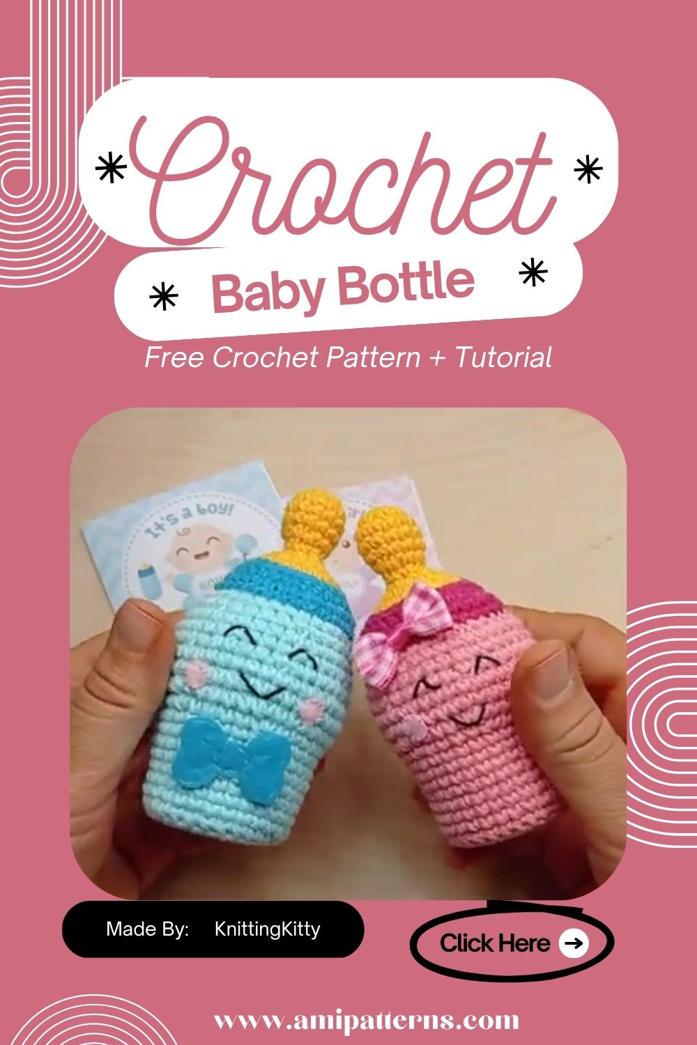 Humble Crochet Baby Bottle Amigurumi Free Pattern So Cute It Will Melt Your Heart