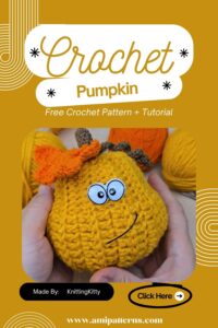 Perfect Crochet Pumpkin Amigurumi Pattern Cutest Free Halloween and Fall Home Decor