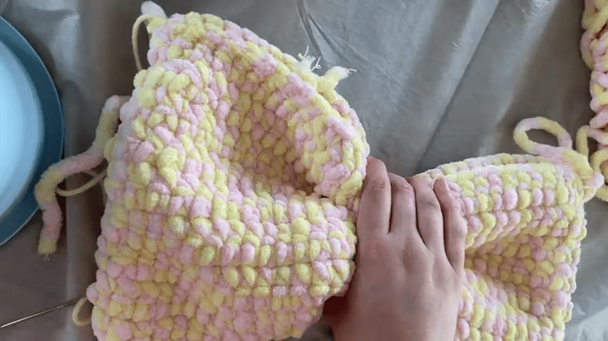 Crochet Bow Pillow Perfect Pattern for Handmade Decor