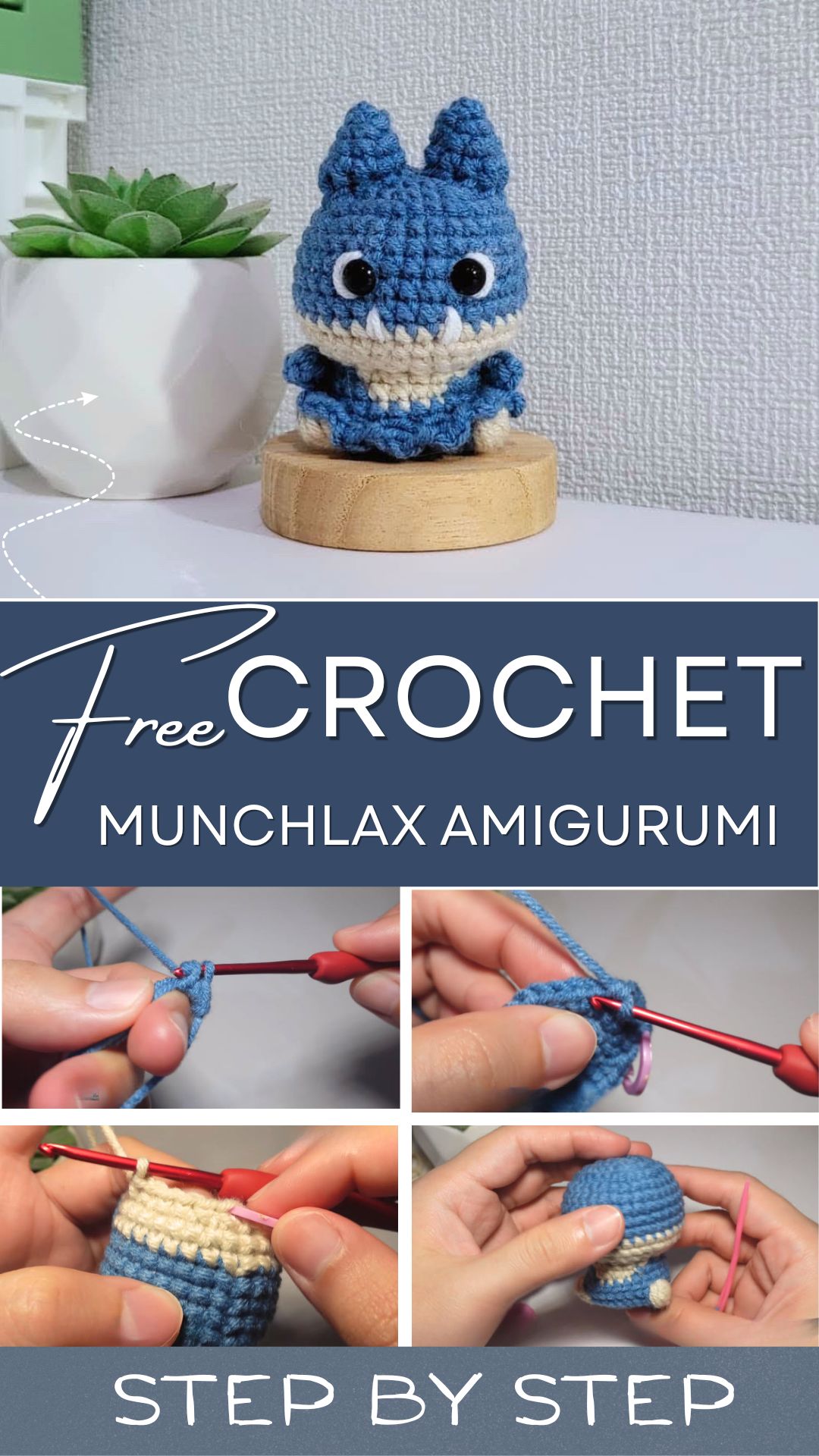 Crochet Munchlax Amigurumi for Pokémon Fans